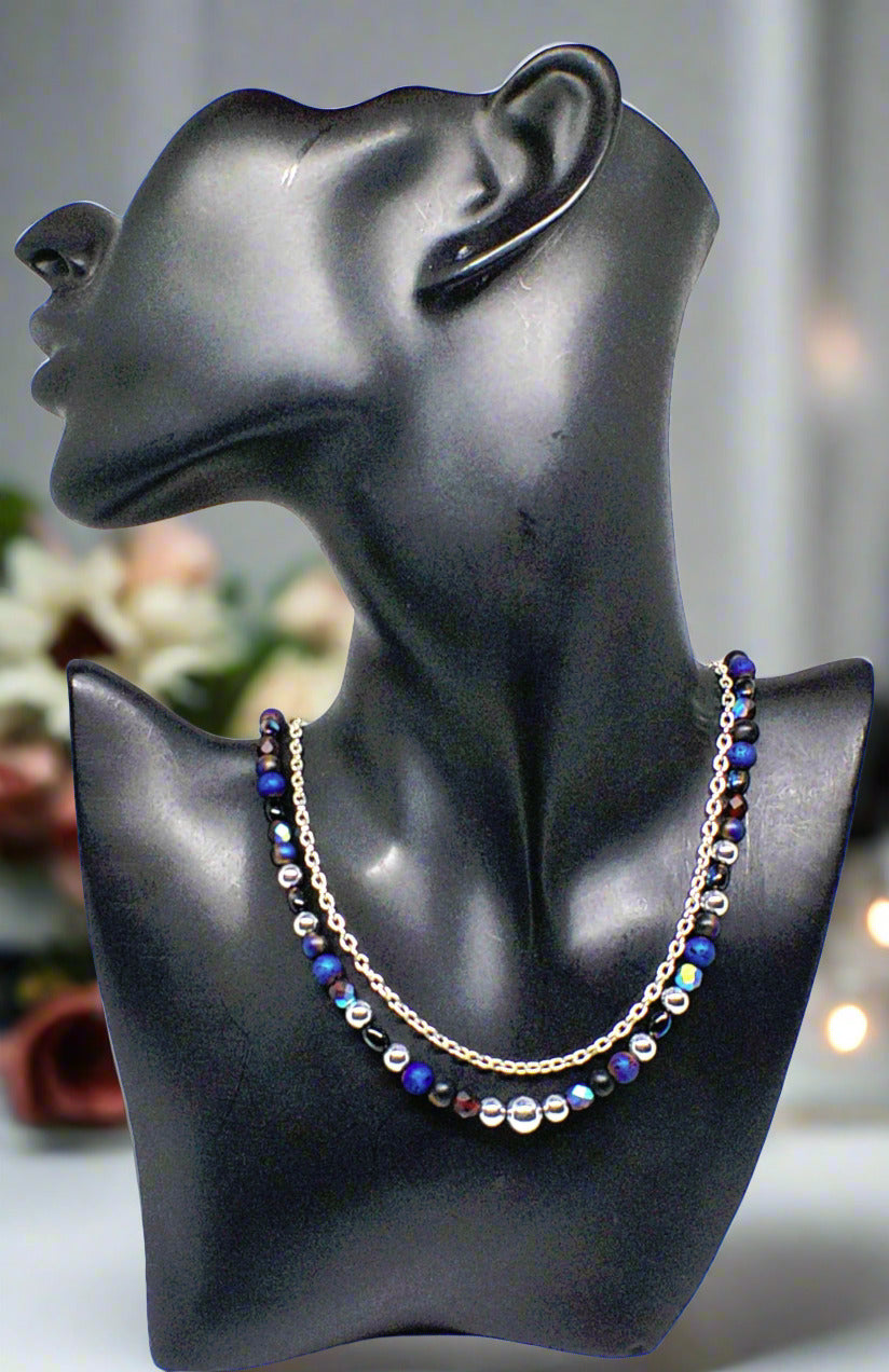 https://www.artistryjewelry.net/products/radiant-blue-natural-lava-and-hematite-beaded-two-strand-necklace