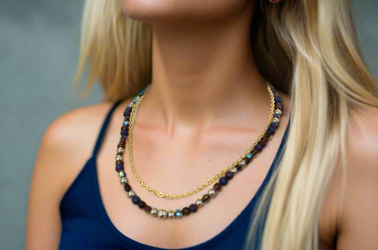 https://www.artistryjewelry.net/products/radiant-blue-natural-lava-and-hematite-beaded-two-strand-necklace