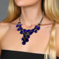 Ravishing Colbalt Blue Teardrop Necklace