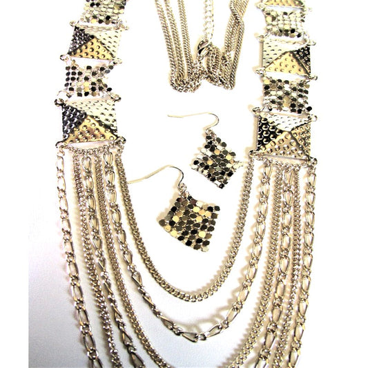 Golden Treasure Necklace Set