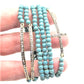 Beautiful Beaded and Rhinestone Cross Bracelet