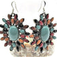 Perfect Sunburst Multi Colored Earrings