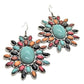 Perfect Sunburst Multi Colored Earrings