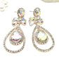 Stunning Tear Drop Stone Earrings