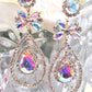 Stunning Tear Drop Stone Earrings