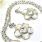 Lovely Yellow Flower Necklace Set