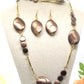 Lovely Bronze Long Necklace Set