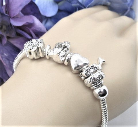 My Dog Heart Charm Bracelet