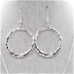 Fantastic Hammered Circles Necklace Set