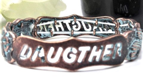 Fantastic Patina Daughter Bracelet