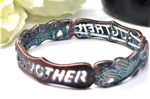 Fantastic Patina Daughter Bracelet