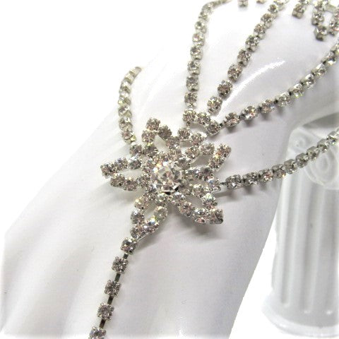 Fabulous Rhinestones for the Wrist and Finger Bracelet