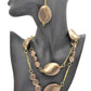 Lovely Bronze Long Necklace Set