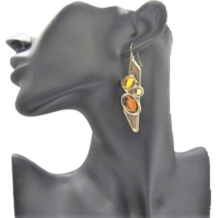 Lovely Gold Dangle Earrings