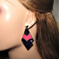 Fantastic Blue and Pink Earrings