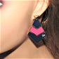 Fantastic Blue and Pink Earrings