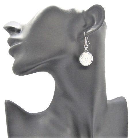 Magnesite Natural Stone Dangle Earring