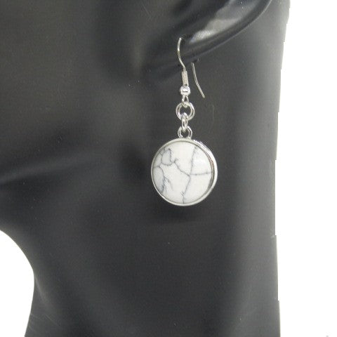 Magnesite Natural Stone Dangle Earring