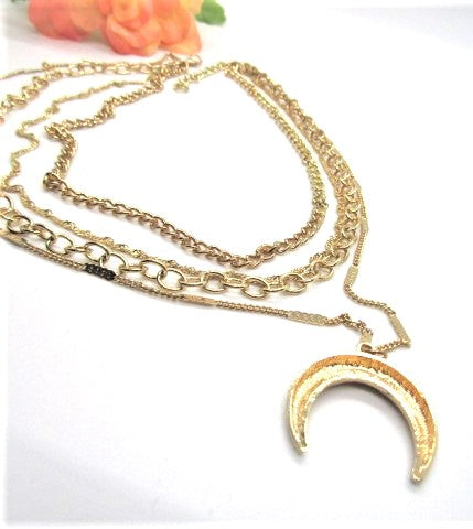 Beautiful Multi-layer Gold Necklace