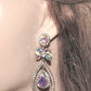 Stunning Tear Drop Stone Earrings