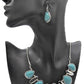 Fabulous Turquoise and Silver Necklace Set