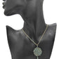 Lovely Long Green Crystal Necklace