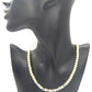 Gorgeous Yellow Pearl Beads,Briolette Crystals, and Cubic Zirconia, One-of-a-Kind Beaded Necklace-handcrafted by Artistry Jewelry