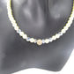 Gorgeous Yellow Pearl Beads,Briolette Crystals, and Cubic Zirconia, One-of-a-Kind Beaded Necklace-handcrafted by Artistry Jewelry