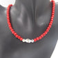 Gorgeous Red, Cosmic Crystal, One-of-a-Kind Necklace-Handcrafted by Artistry Jewelry