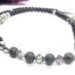 Fabulous Black & Gray Reflection - A  Necklace