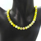 Fabulous Yellow Agates Necklace