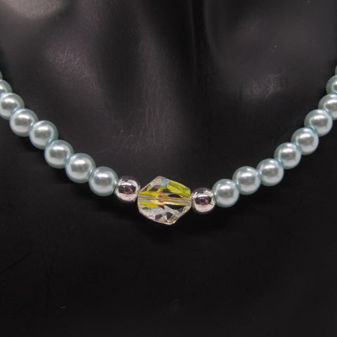 Beautiful Green Goddess B  Necklace