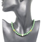 Stunning Cubic Zirconia and Hematite Necklace