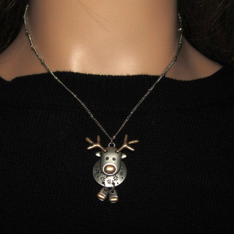 Rudolph the Reindeer Necklace Set