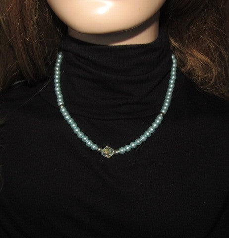 Beautiful Green Goddess B  Necklace