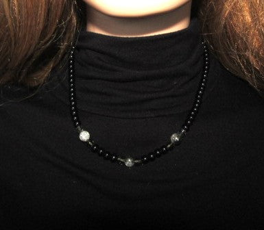 Magically Midnight Sparkle -B Necklace