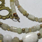 Tantalizing Opal Crystals, Natural Magnesite and Italian Onyx, Two-Strands, Beaded Necklace - crafted by Artistry Jewelry