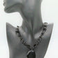 Lovely Black Faceted Necklace