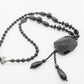 Lovely Black Faceted Necklace