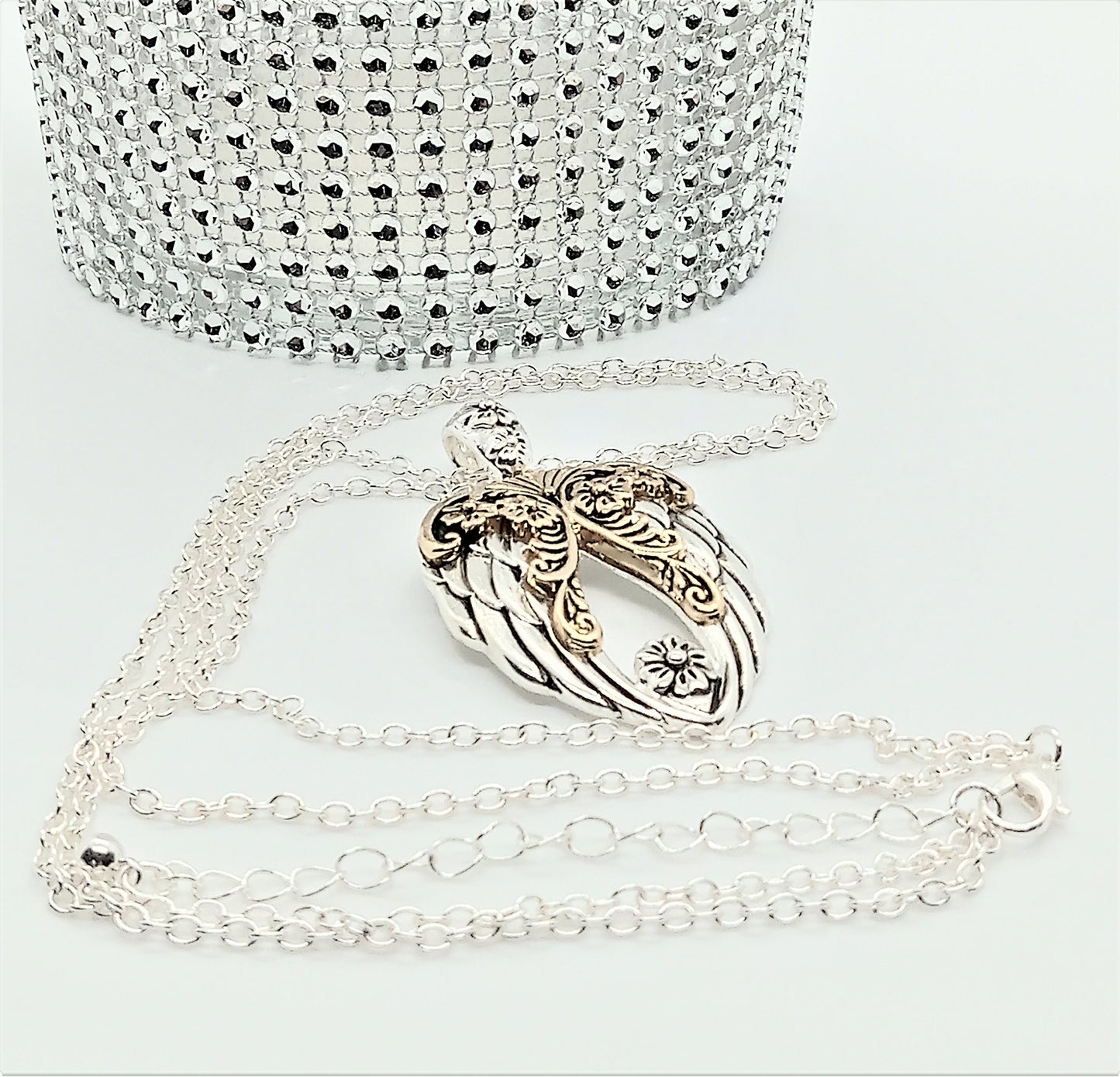 Lovely Religious Inspiration Pendant Necklace