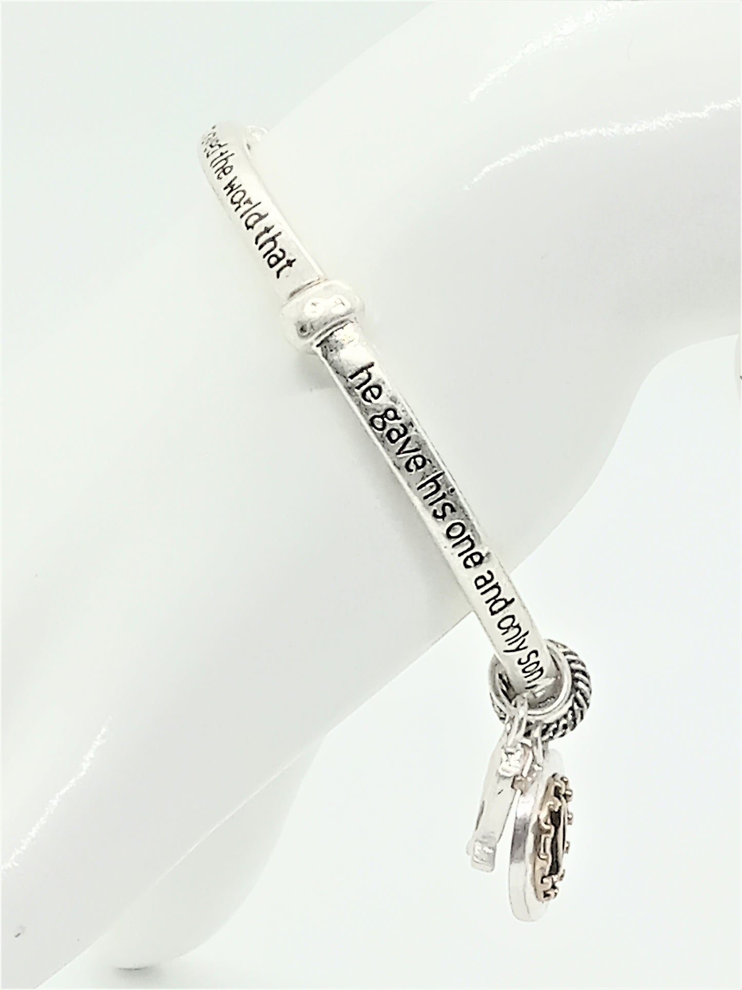Charming Religious Inspirational Bracelet