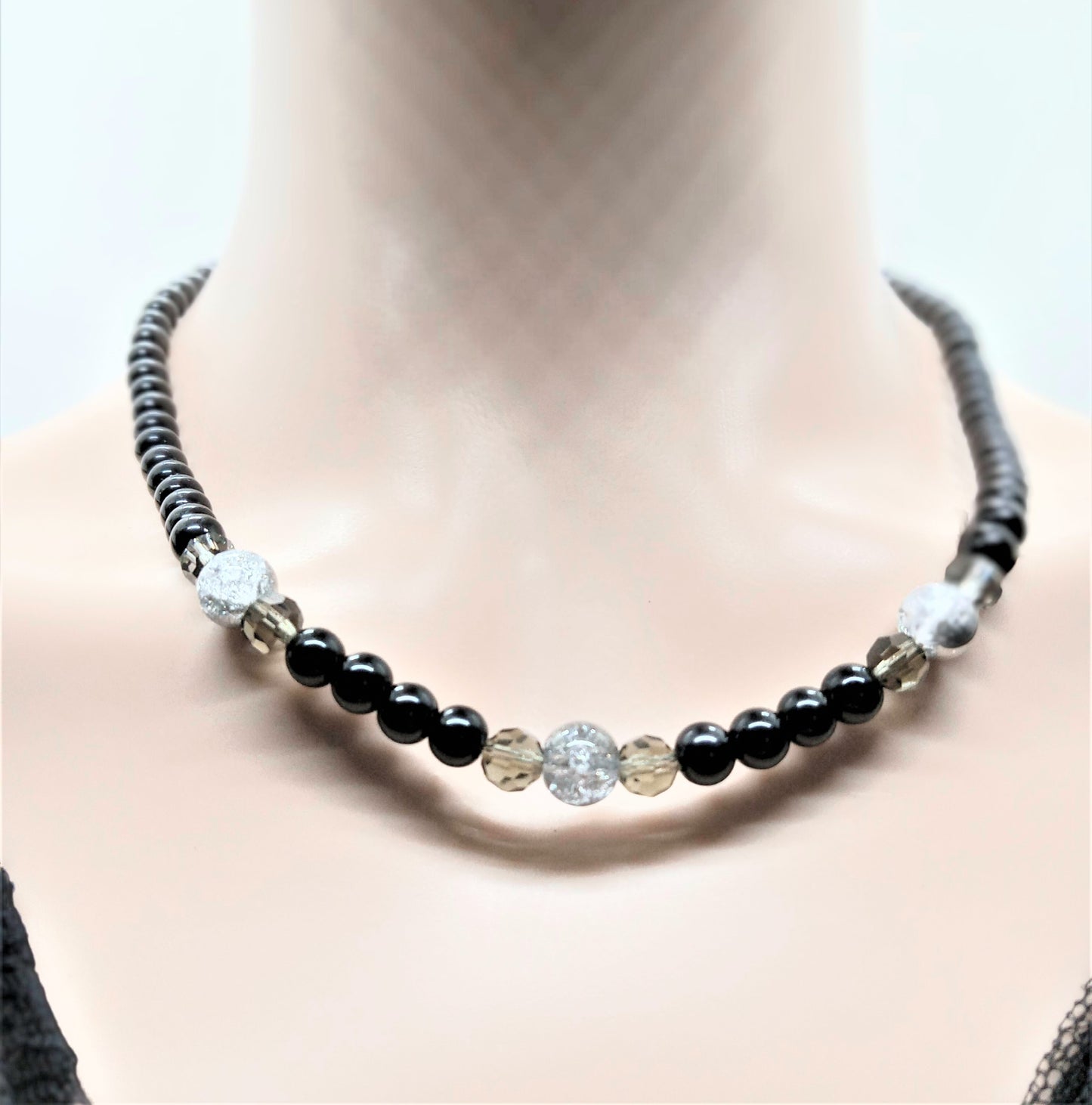 Magically Midnight Sparkle -B Necklace