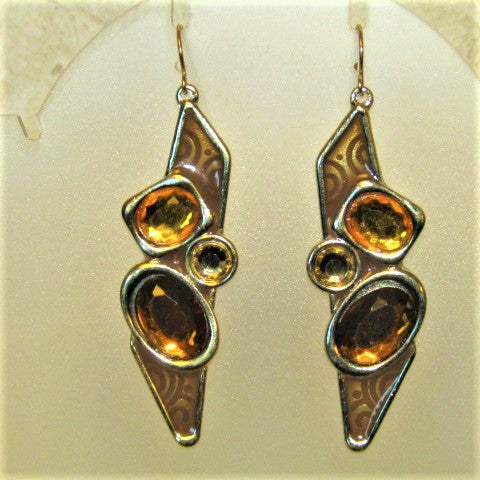 Lovely Gold Dangle Earrings