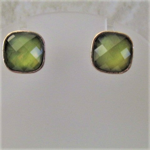 Gorgeous Green Stud Earrings