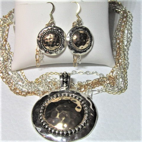 Shimmering Gold & Silver Forever Princess Necklace Set