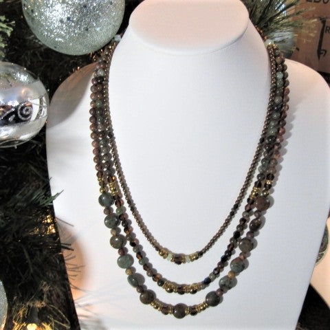 Fabulous Green Opal Delight Necklace