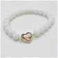 Gorgeous Heart Abalone Bracelet