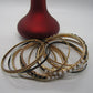 Exciting Black and White Bangle Bracelet