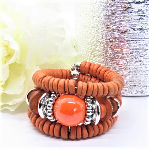 Exciting Orange Bracelete