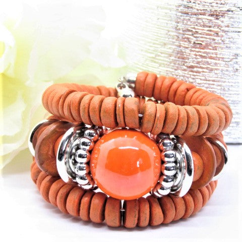 Exciting Orange Bracelete